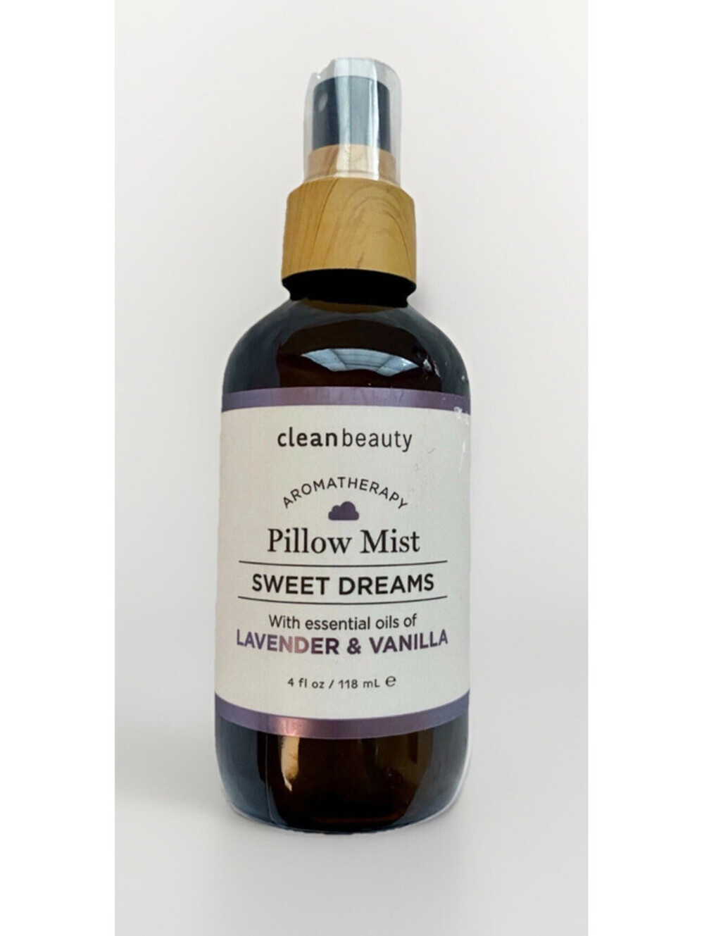 New Clean Beauty Aromatherapy Pillow Mist Sweet Dreams Lavender Vanilla 4 oz